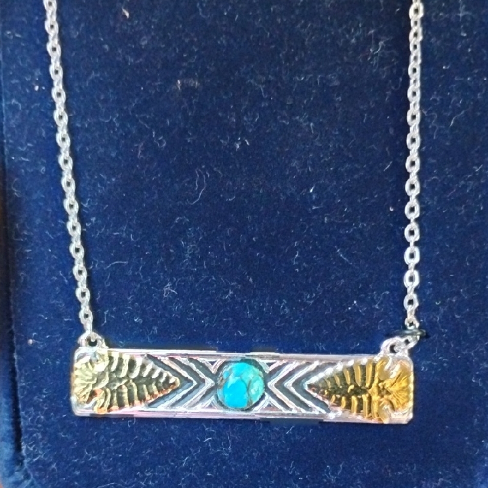 Montana Silversmith Southwest Night Bar Necklace
